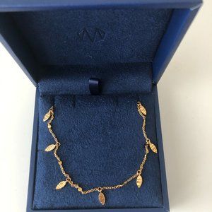 Missoma gold leaf choker